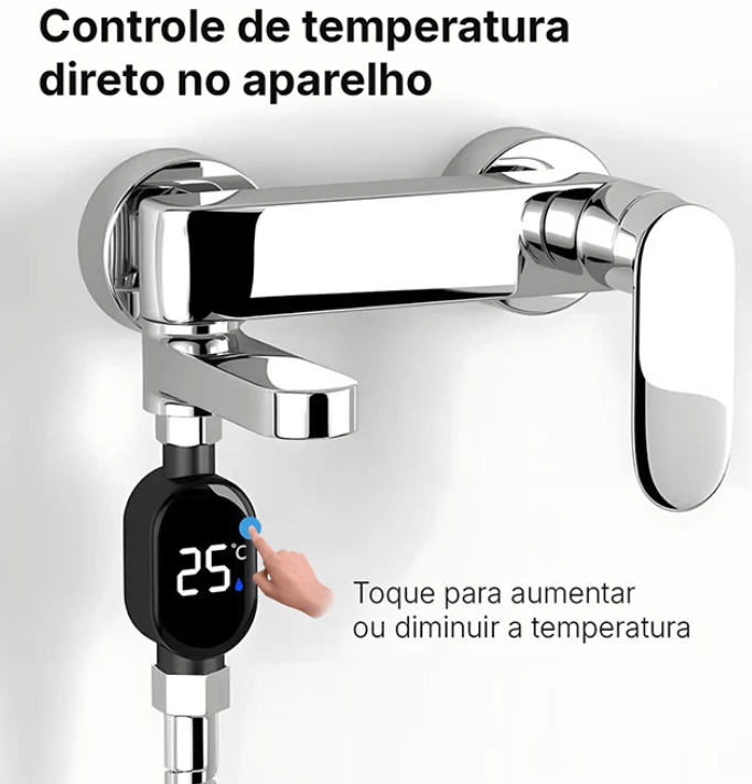 Super Termômetro Torneira Power Heat Pró - Potente e Econômico – [LANÇAMENTO 2025]
