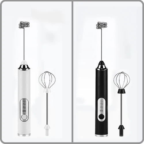 SUPER Batedor Misturador Mixer Elétrico para Bebidas Leite Café Portátil