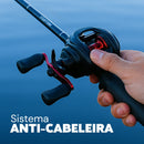 Carretilha Abu Garcia Black MAX3 Anti-Cabeleira + Óculos SHIMANO de BRINDE!
