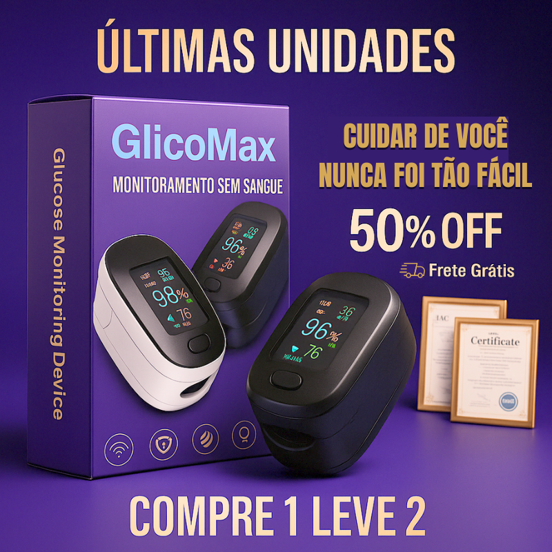 Super GlicoMax - Sua Glicose no Controle | COMPRE 1 LEVE 2 + Frete GRÁTIS