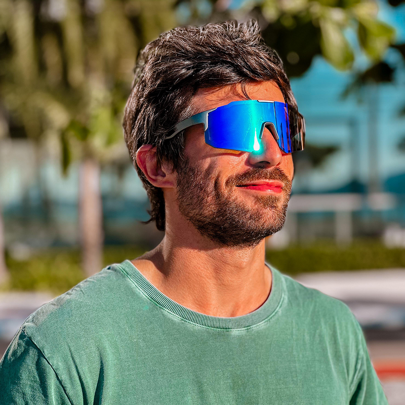 SUPER Óculos de Sol para Corrida Ciclismo e Beach Tennis